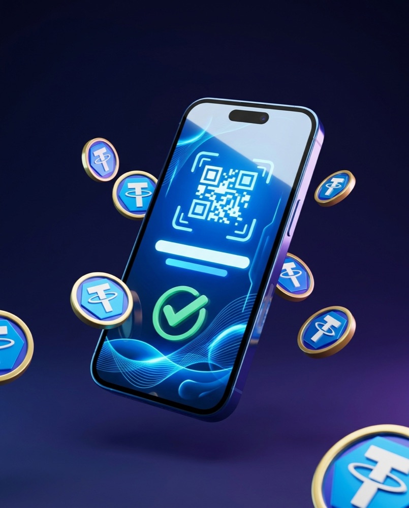 Crypto checkout on mobile
